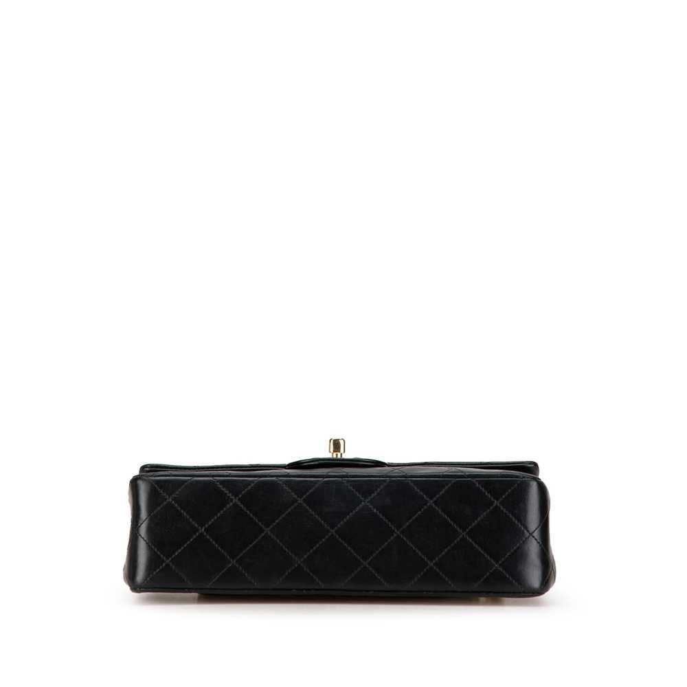 Black Chanel Small Classic Lambskin Double Flap S… - image 3