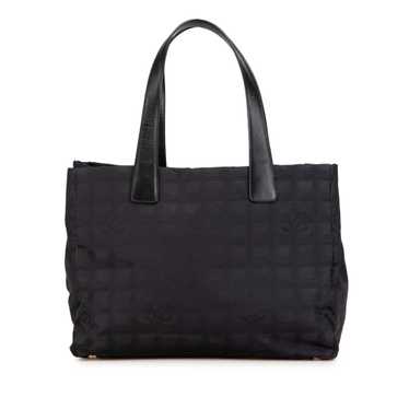 Black Chanel New Travel Line Tote