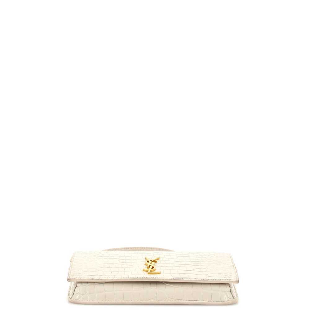 Saint Laurent Classic Monogram Phone Holder Shoul… - image 4