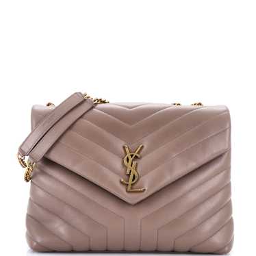 Saint Laurent Loulou Shoulder Bag Matelasse Chevro