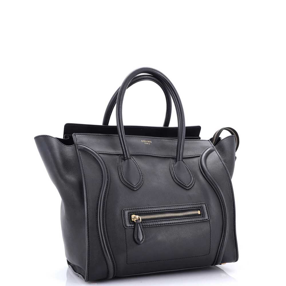 CELINE Luggage Bag Smooth Leather Mini - image 2