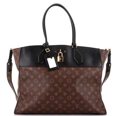 Louis Vuitton City Steamer Handbag Monogram Canva… - image 1