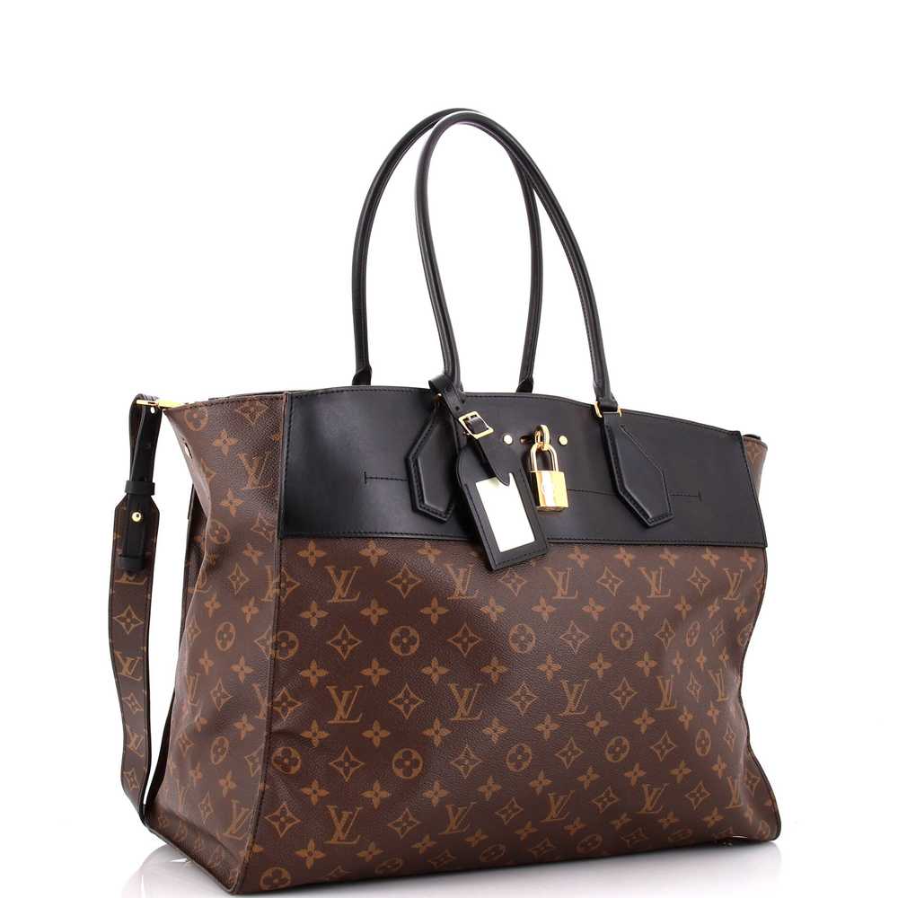 Louis Vuitton City Steamer Handbag Monogram Canva… - image 2