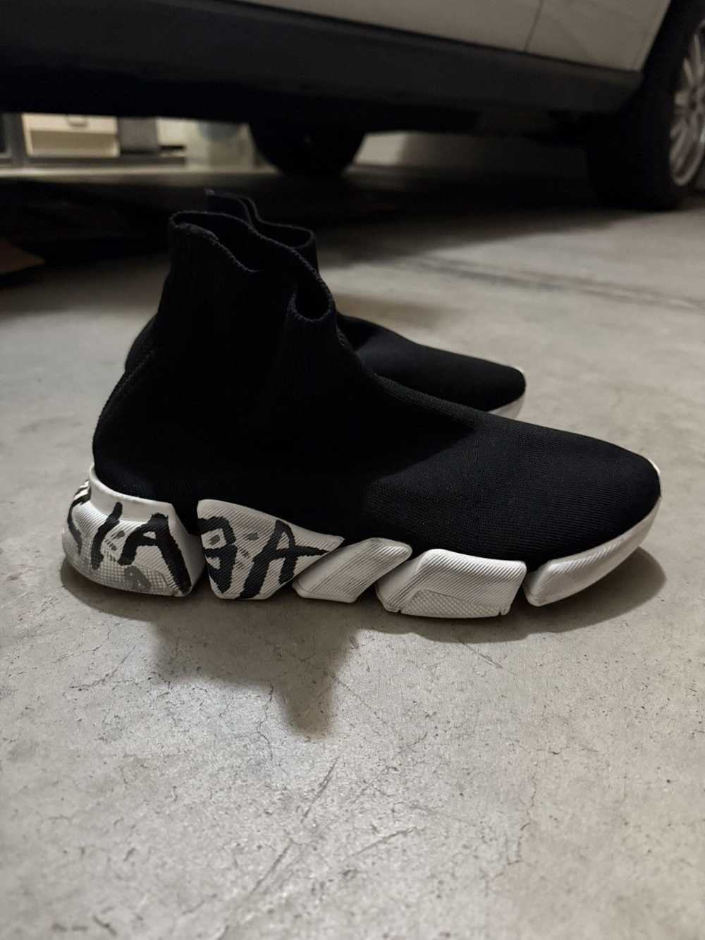 Balenciaga Balenciaga Graffiti Speed Runners - image 1