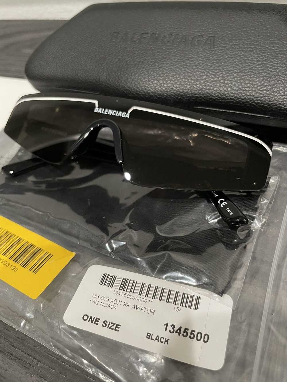 Balenciaga BALENCIAGA Ski Rectangle Sunglasses BB… - image 1