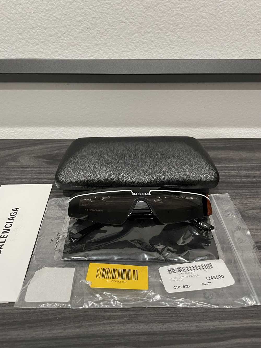 Balenciaga BALENCIAGA Ski Rectangle Sunglasses BB… - image 2