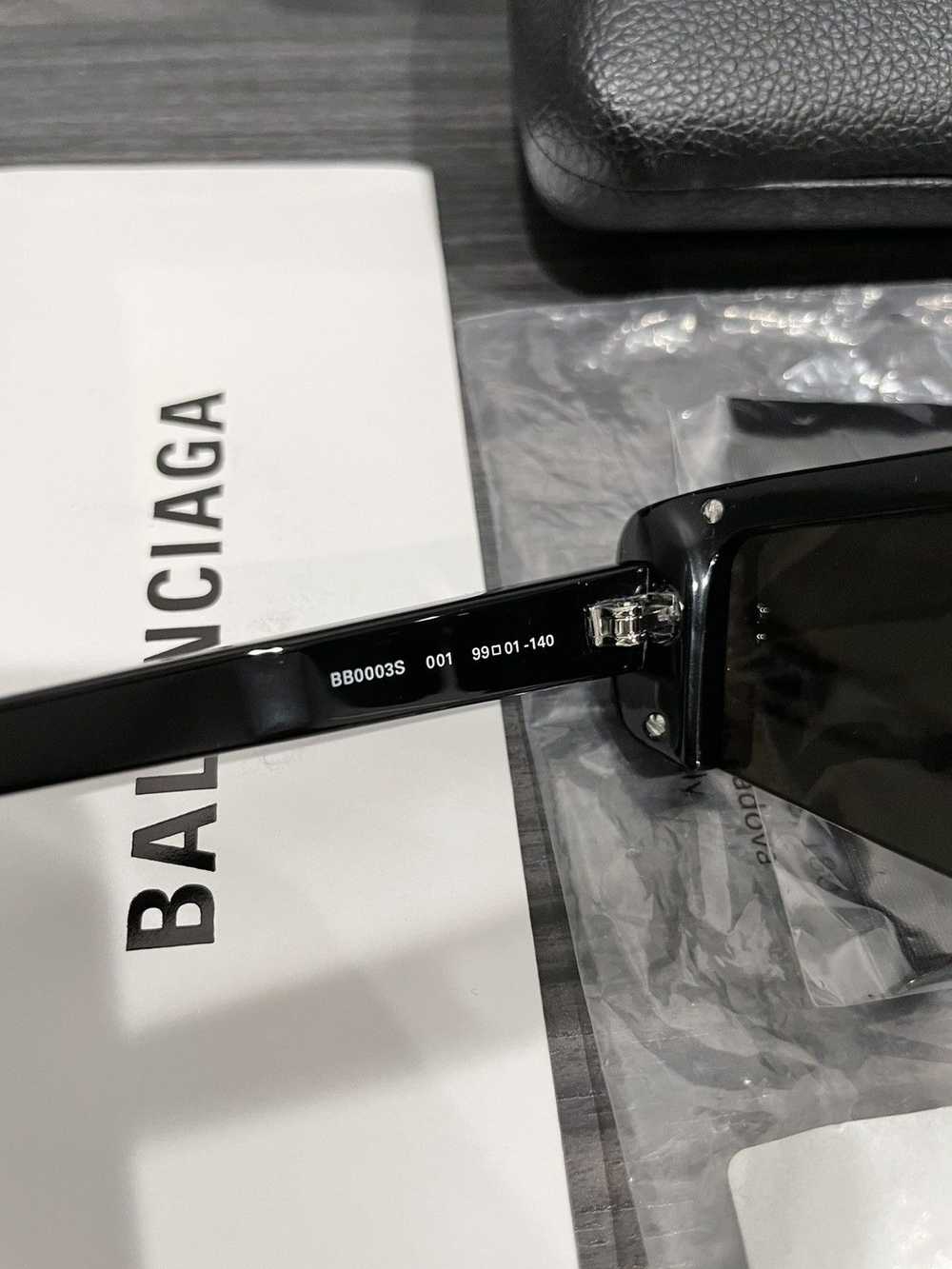 Balenciaga BALENCIAGA Ski Rectangle Sunglasses BB… - image 6