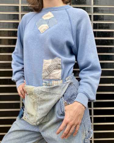 Baby Blue Bow Sweatshirt