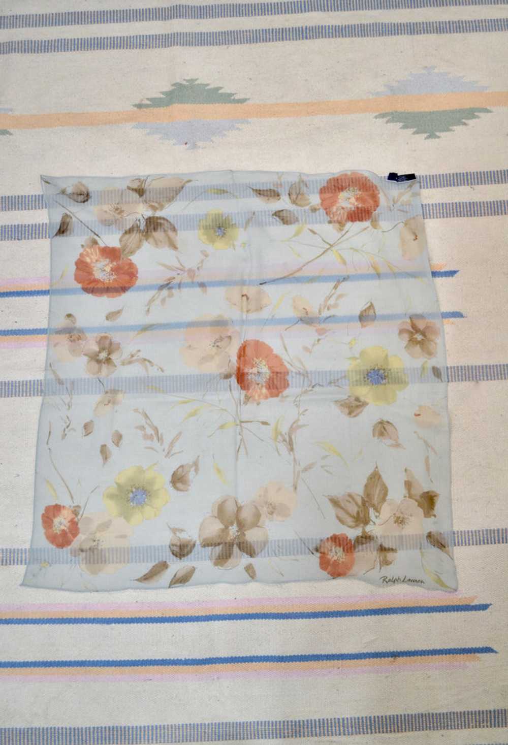 Vintage RL Silk Scarf - image 3