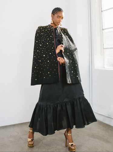 1940s Sequin Embellished Cape