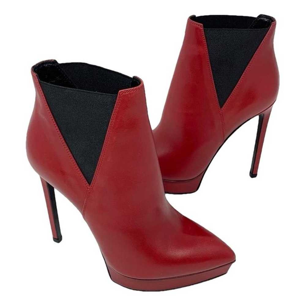 Saint Laurent Leather ankle boots - image 1