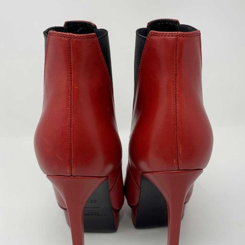 Saint Laurent Leather ankle boots - image 3