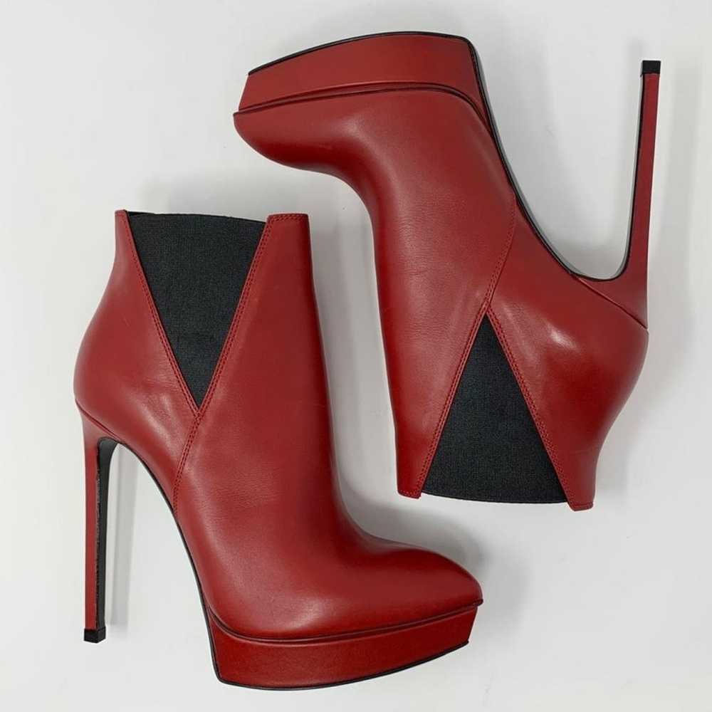 Saint Laurent Leather ankle boots - image 5