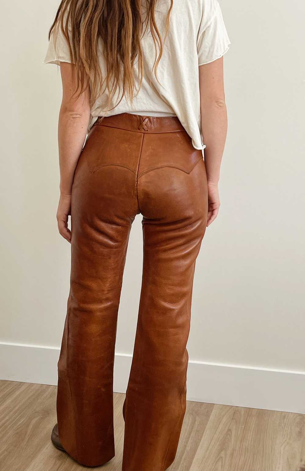 Handmade Cowhide Pants - image 2