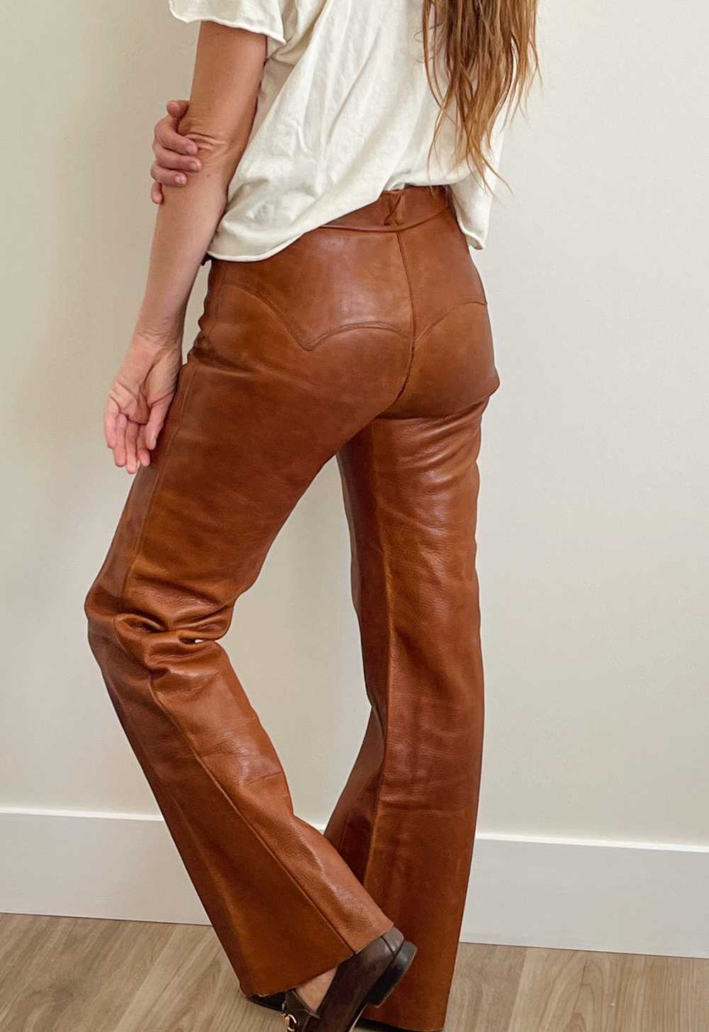 Handmade Cowhide Pants - image 5