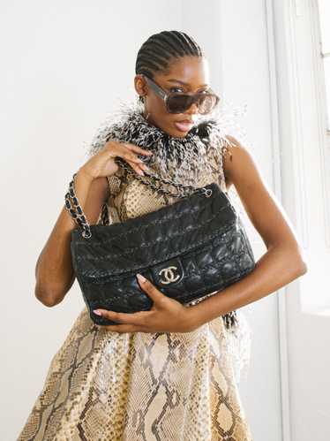 2011 Chanel Paris-Byzance Tweed On Stitch Quilted 