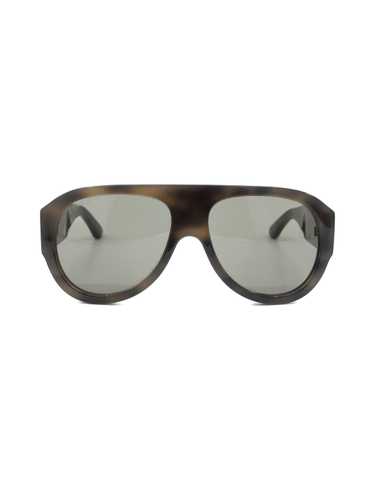 Gucci Brown Aviator Sunglasses