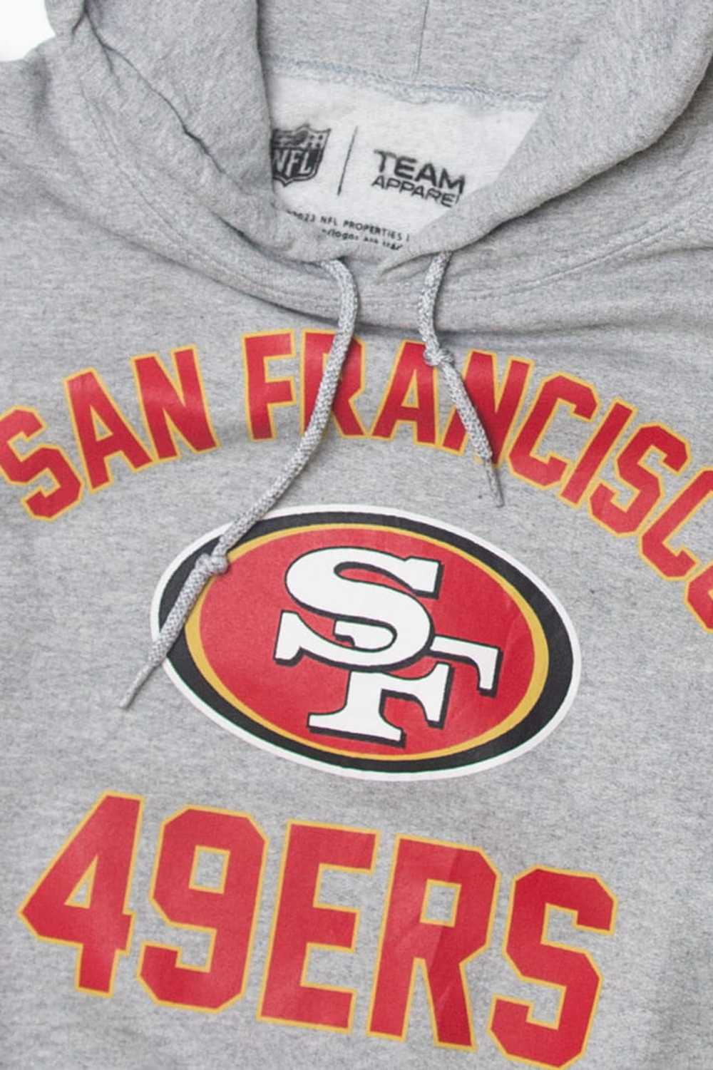 NFL Team Apparel "San Francisco 49ers" Hooded Swe… - image 2