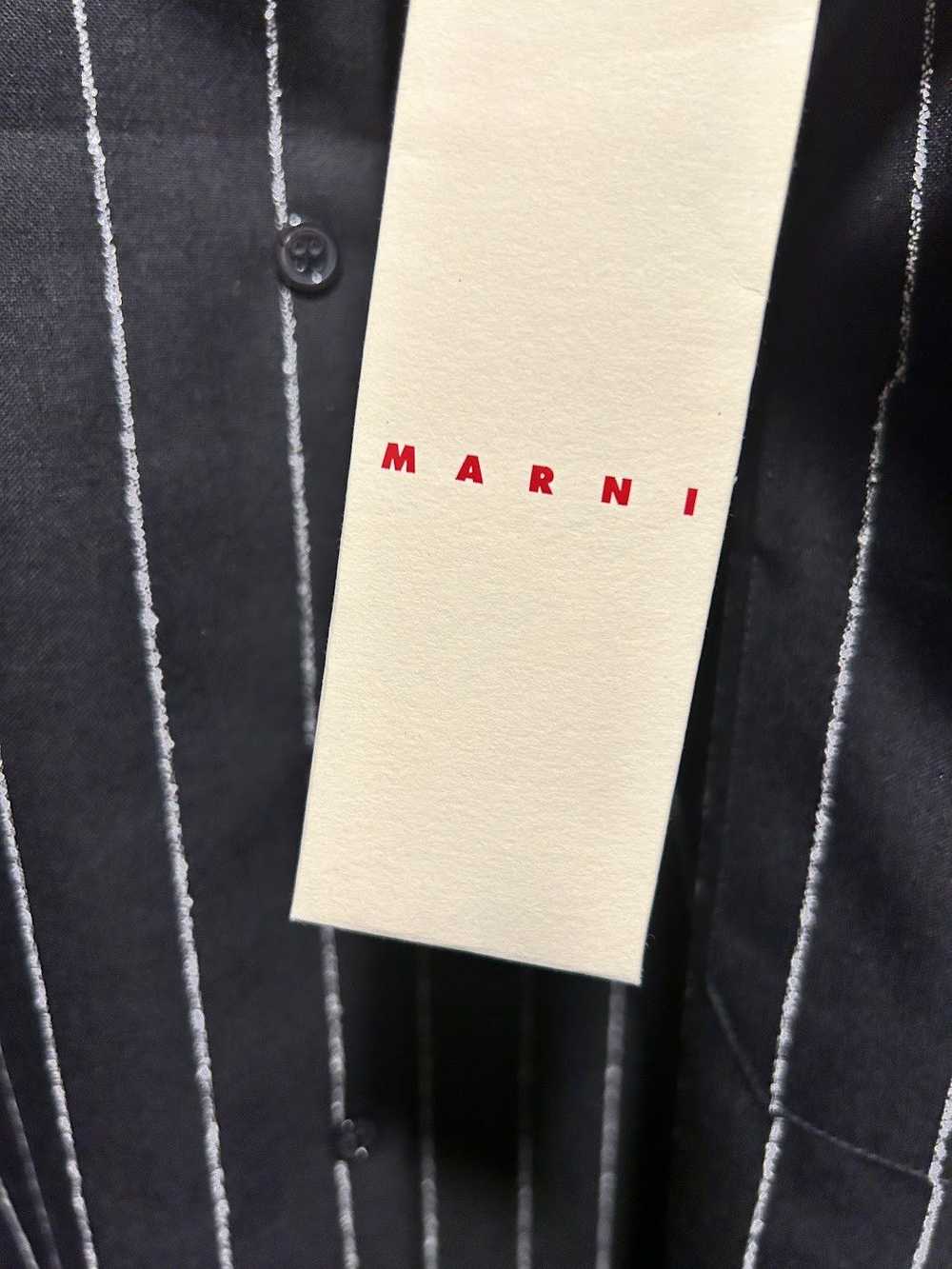 Marni Marni Black Virgin Wool Shirt - image 4