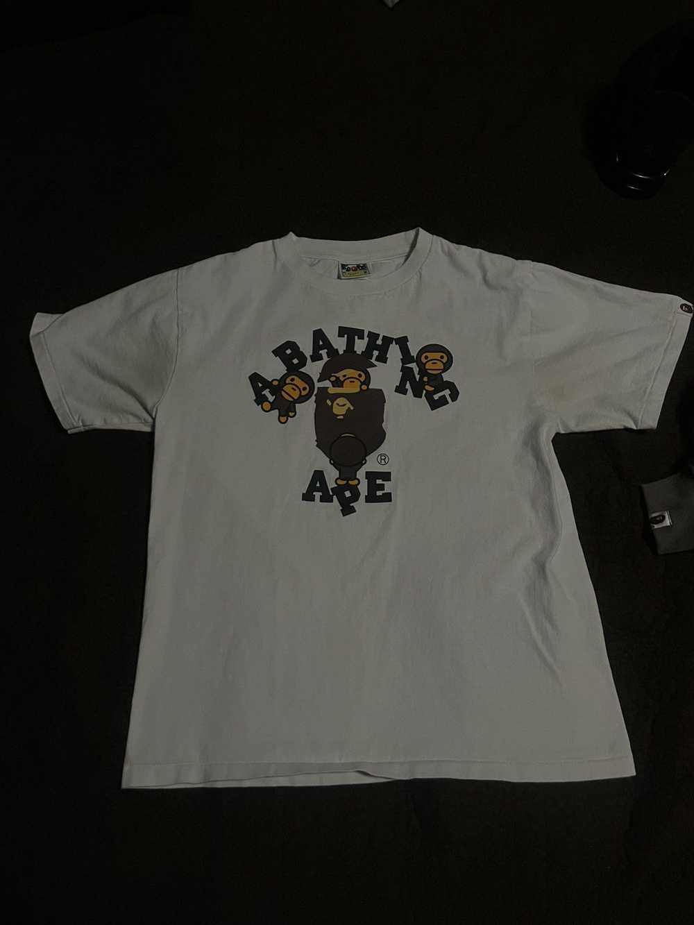 Bape Milo College Tee - image 2