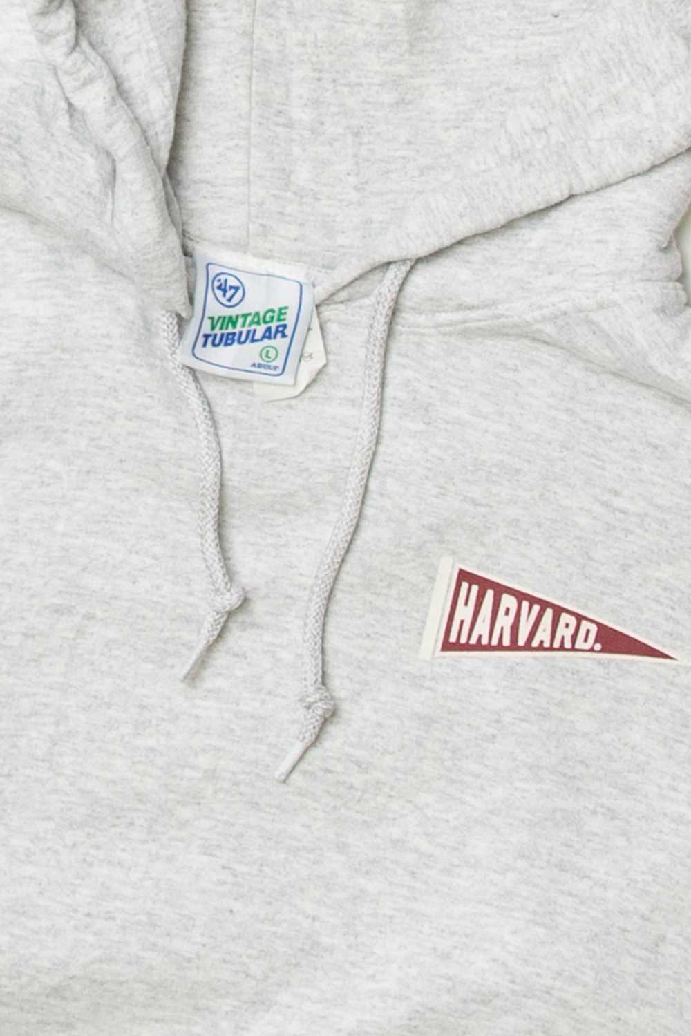 Vintage Tubular "Harvard" Hooded Sweatshirt - image 2