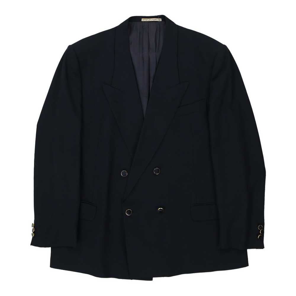 Emanuel Ungaro Blazer - Large Navy Wool - image 1