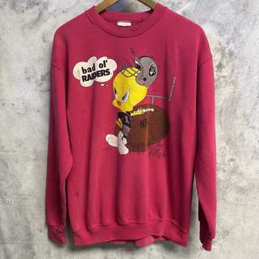 NFL × Vintage Vintage Oakland Raiders Looney Tune… - image 1