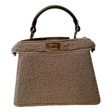 Fendi Peekaboo IseeU wool handbag