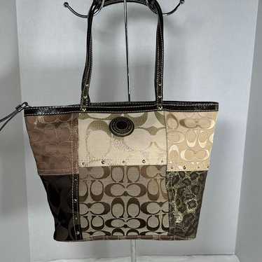 Coach Bag- Legacy Signature Patchwork