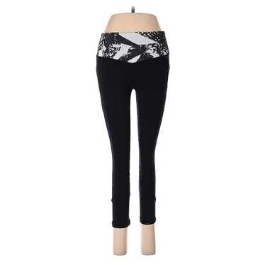 Lululemon Black & White Printed Waist Crop Leggin… - image 1