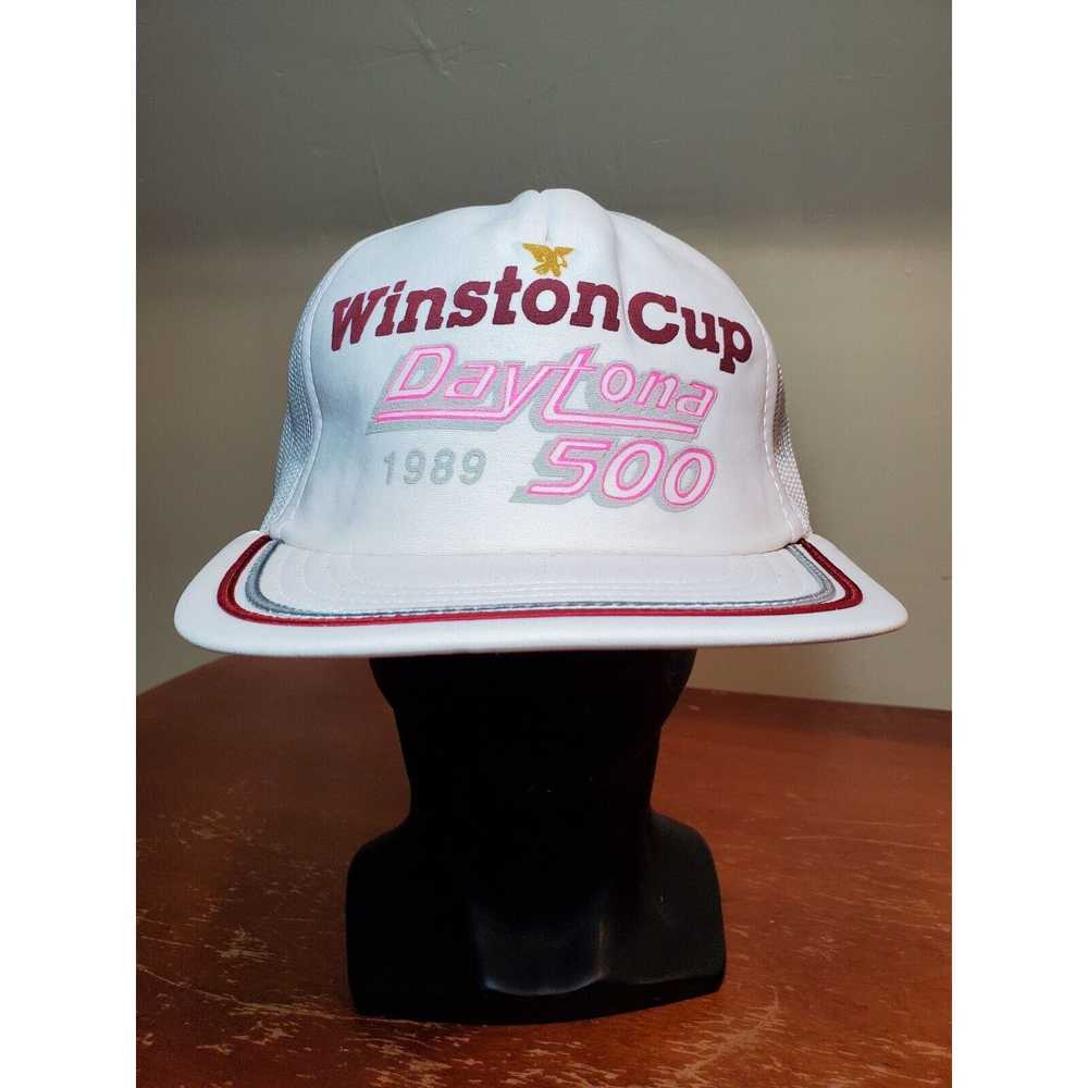 NASCAR Winston Cup 1989 Daytona 500 Hat Snapback … - image 2