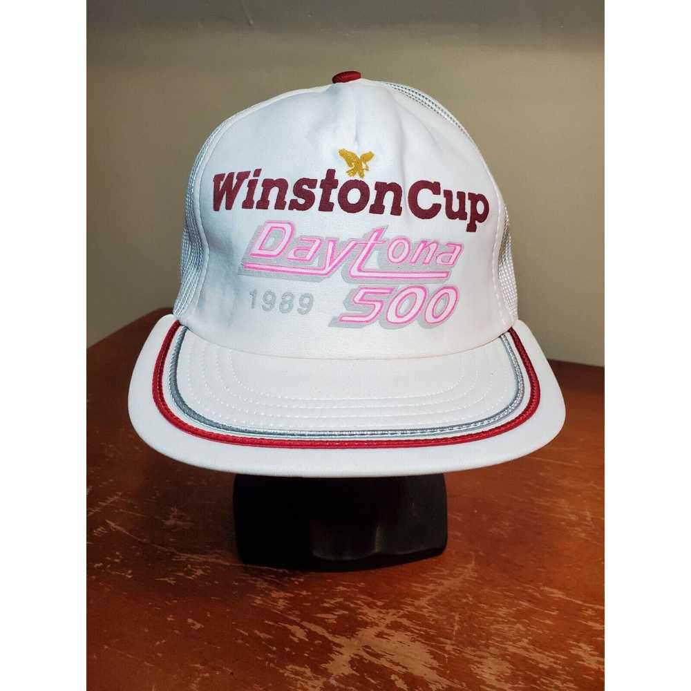 NASCAR Winston Cup 1989 Daytona 500 Hat Snapback … - image 3