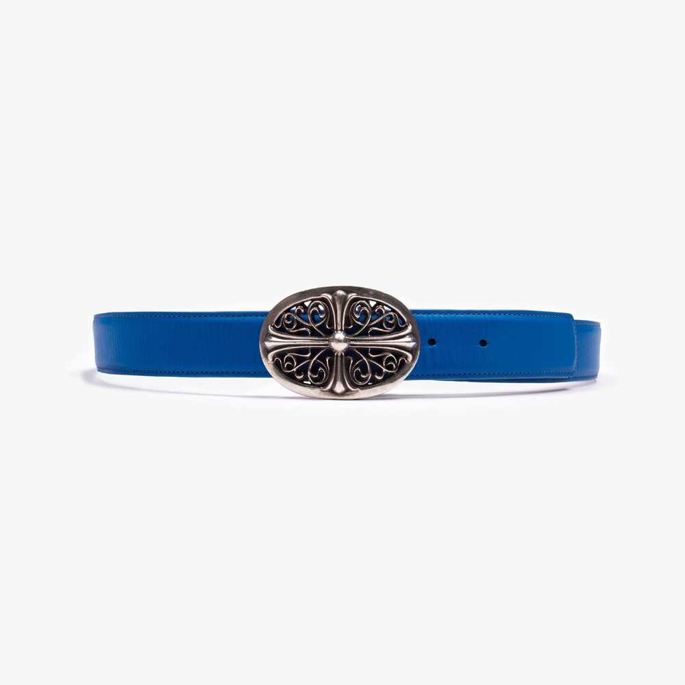 Chrome Hearts CHROME HEARTS BLUE OVAL CROSS BUCKL… - image 2