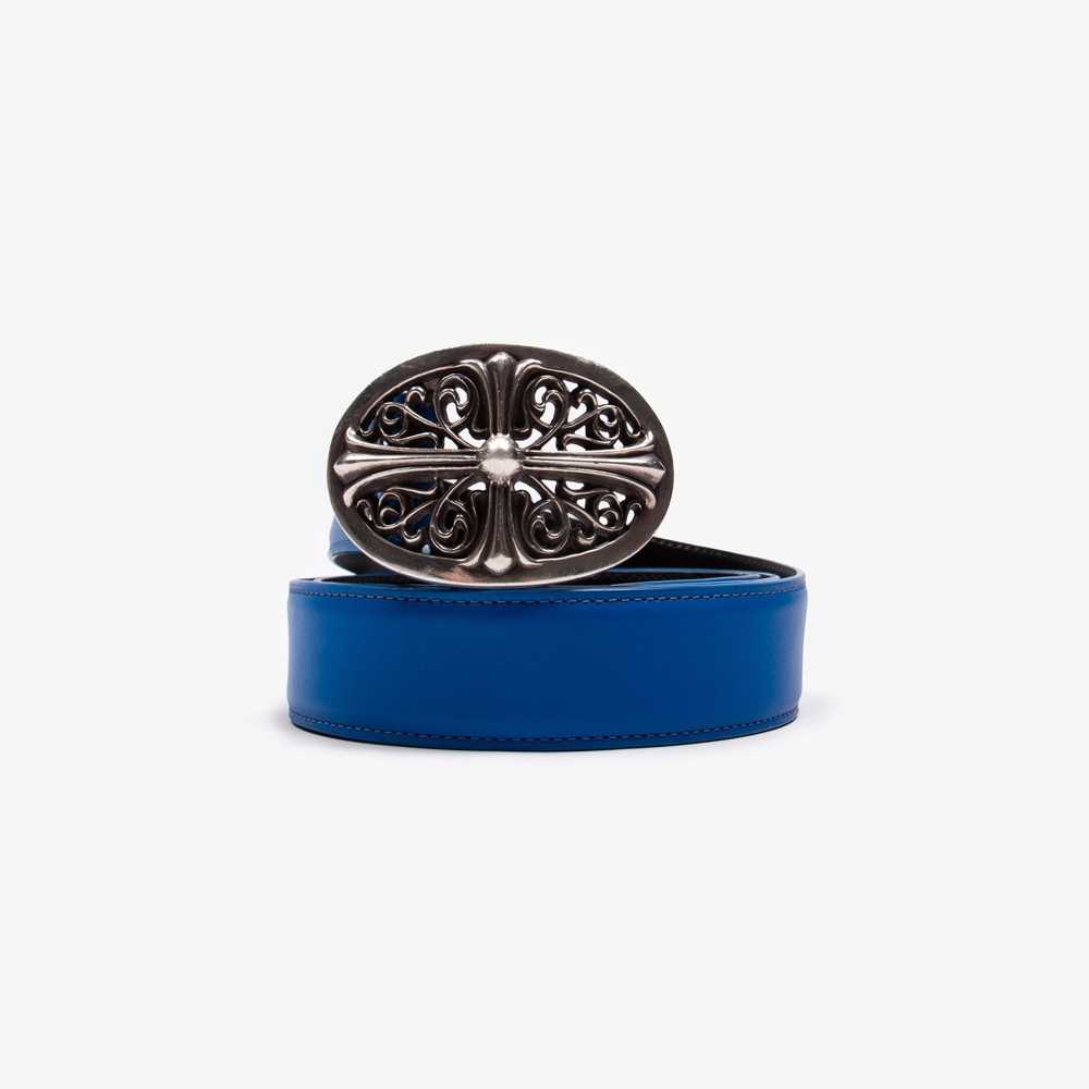 Chrome Hearts CHROME HEARTS BLUE OVAL CROSS BUCKL… - image 3