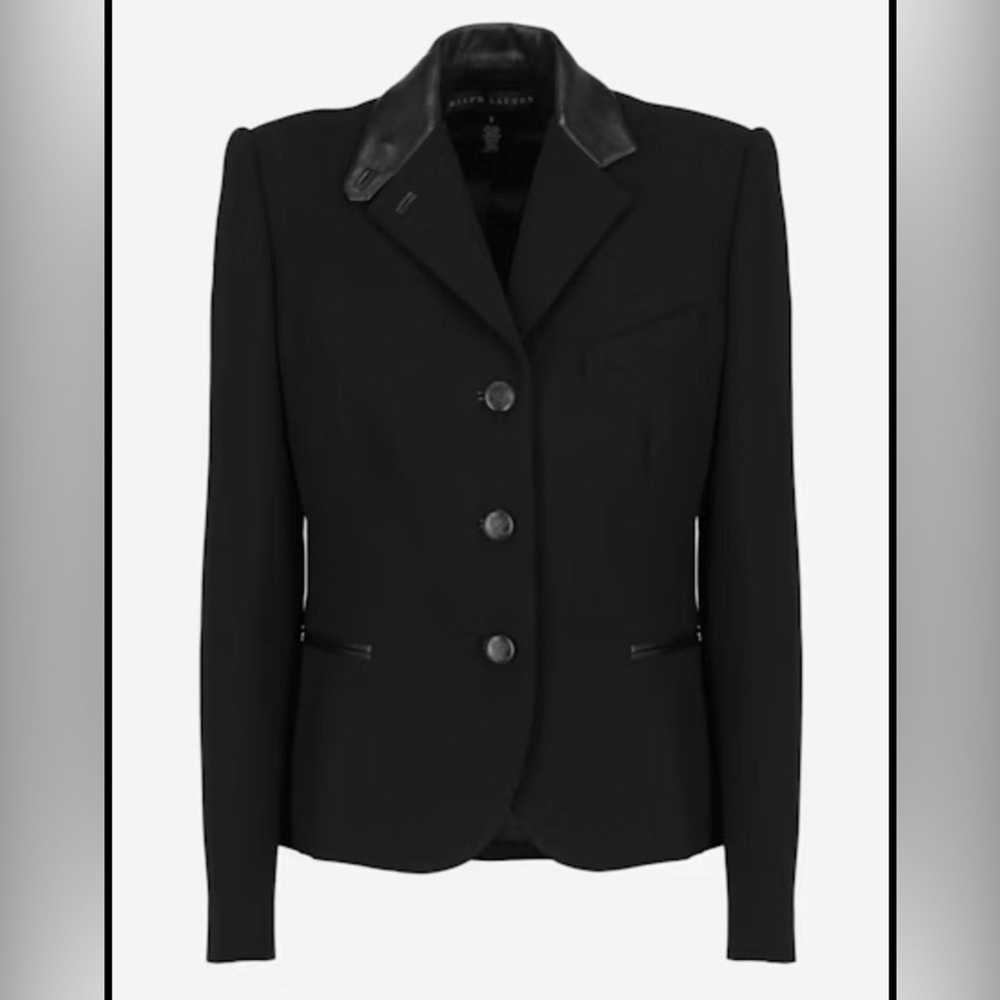 Ralph Lauren Ralph Lauren black label wool silk l… - image 1