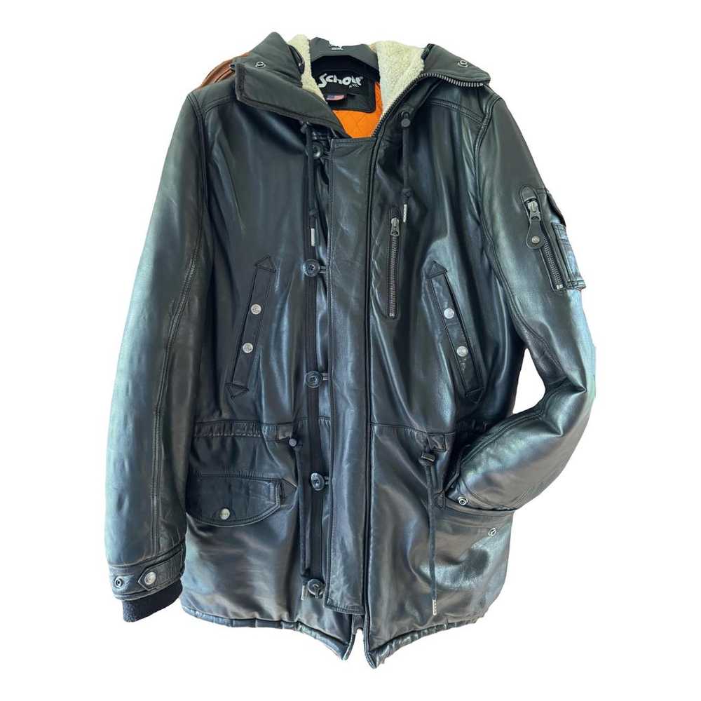 Schott Leather parka - image 1