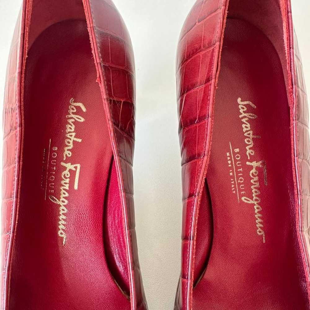 Salvatore Ferragamo Leather heels - image 6