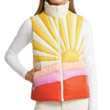 Marine Layer Marine Layer Archive Puffer Vest, Br… - image 1