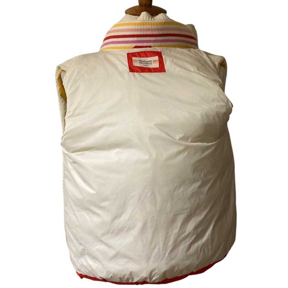 Marine Layer Marine Layer Archive Puffer Vest, Br… - image 6