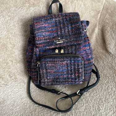 Kate Spade Mini Tweed Backpack