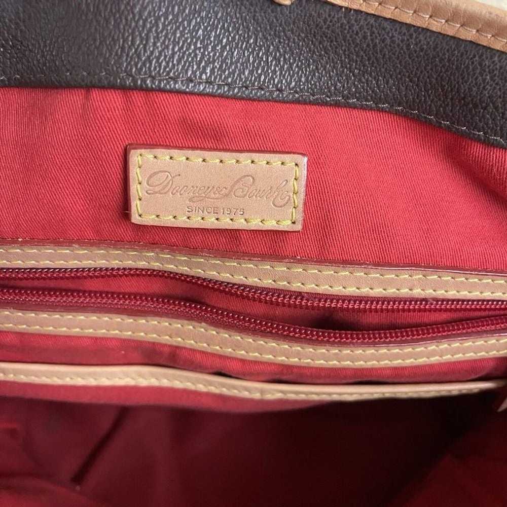 Dooney & Bourke Eva Bailey Travel Tote Bag Brown … - image 3