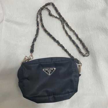 PRADA Novelty Nylon Pouch Shoulder Bag