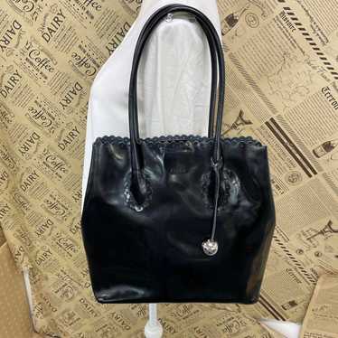 Furla Tote Bag Enamel Lace Business Formal FN399 - image 1