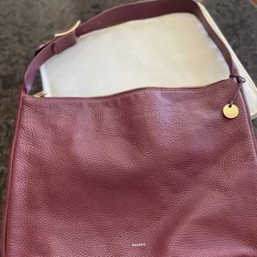 Maroon Skagen shoulder bag - image 1