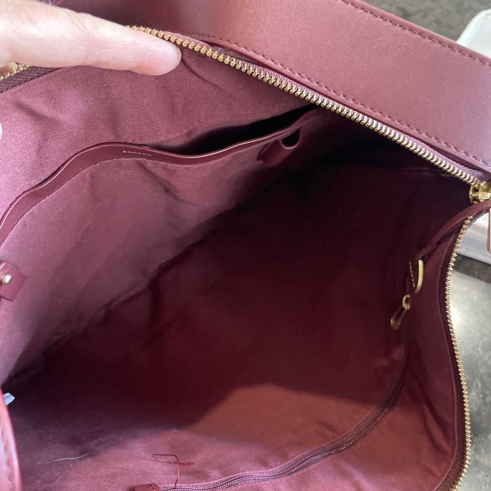 Maroon Skagen shoulder bag - image 6