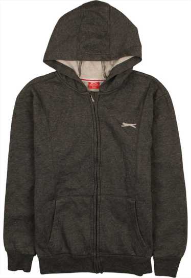 Slazenger 90's Full Zip Up Hoodie Medium (missing 