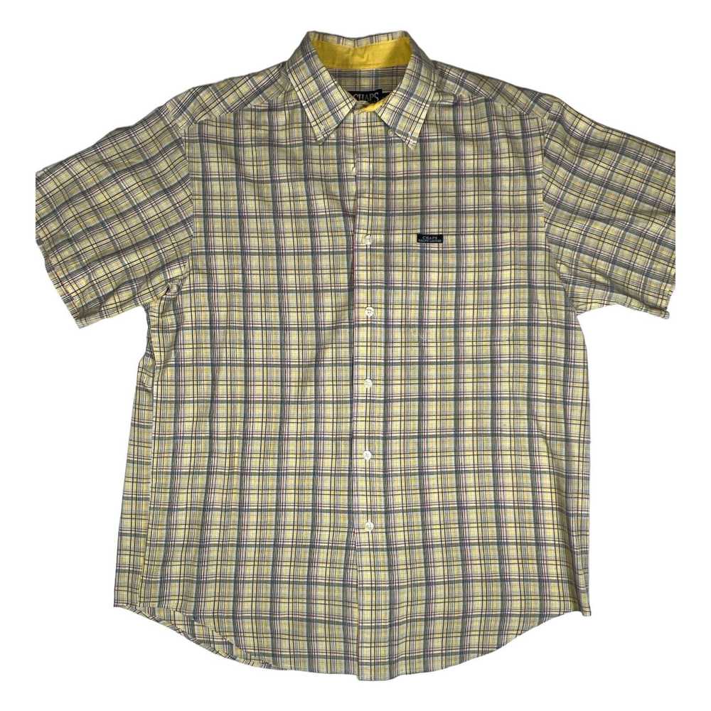 Chaps Ralph Lauren Chaps Shirt Short Sleeve, Yell… - image 1