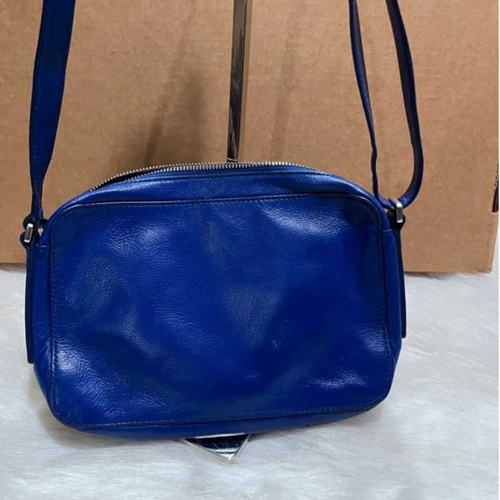 Fossil Riley Sapphire Blue Hobo Crossbody Purse, … - image 4