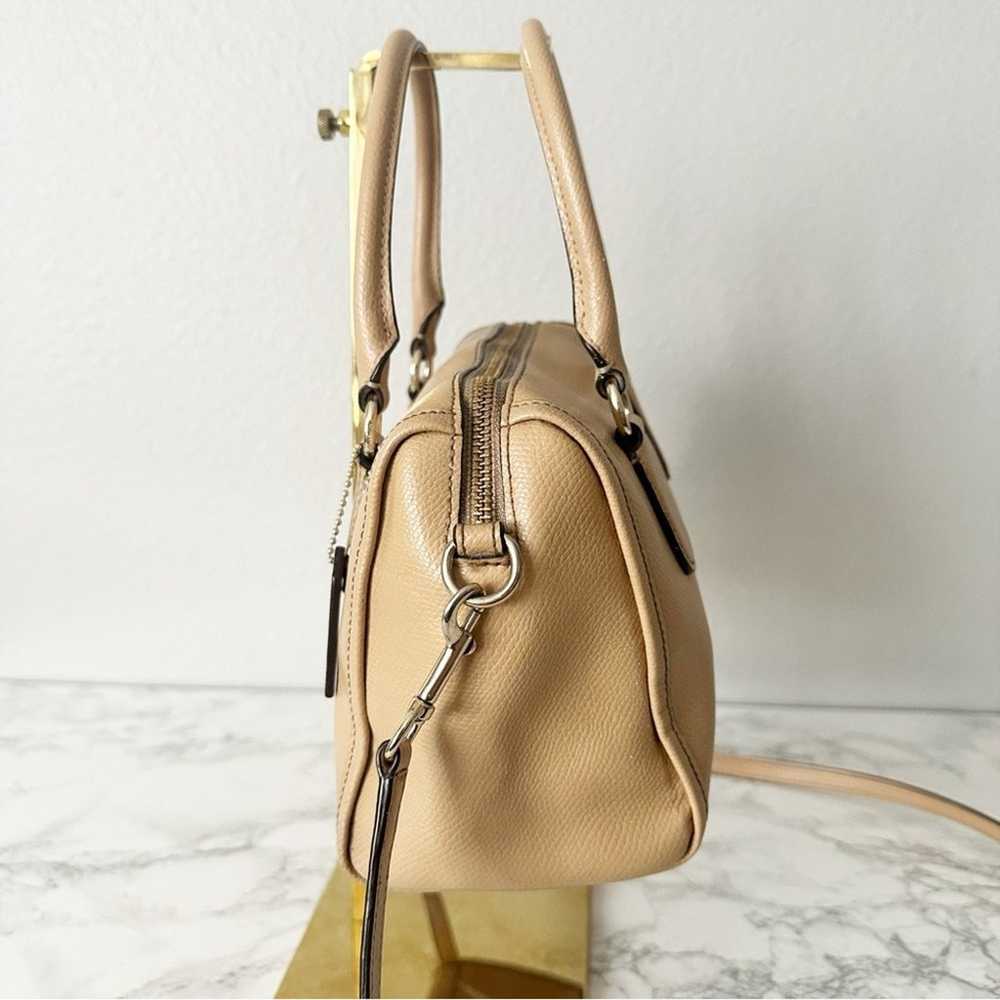 Coach Mini Bennett Satchel Crossbody Bag Beige/Nu… - image 5