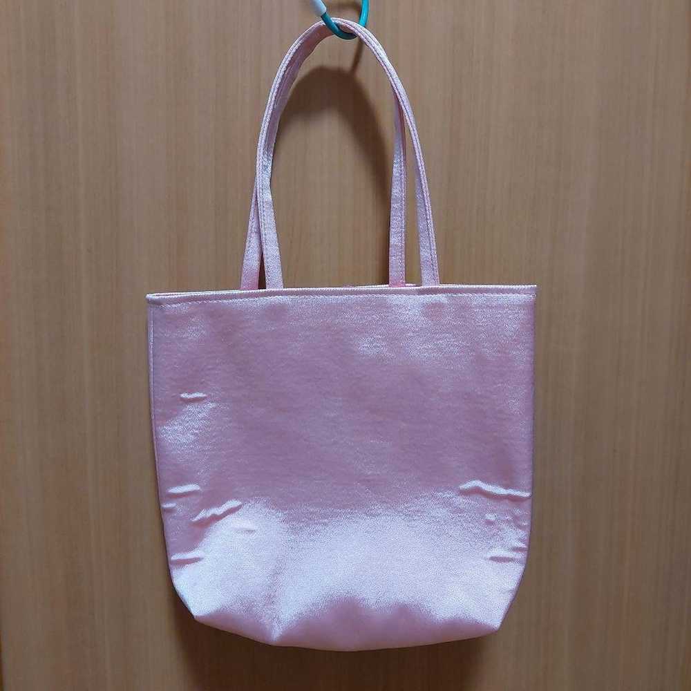 COUDRE Satin Tote Bag Pink - image 1